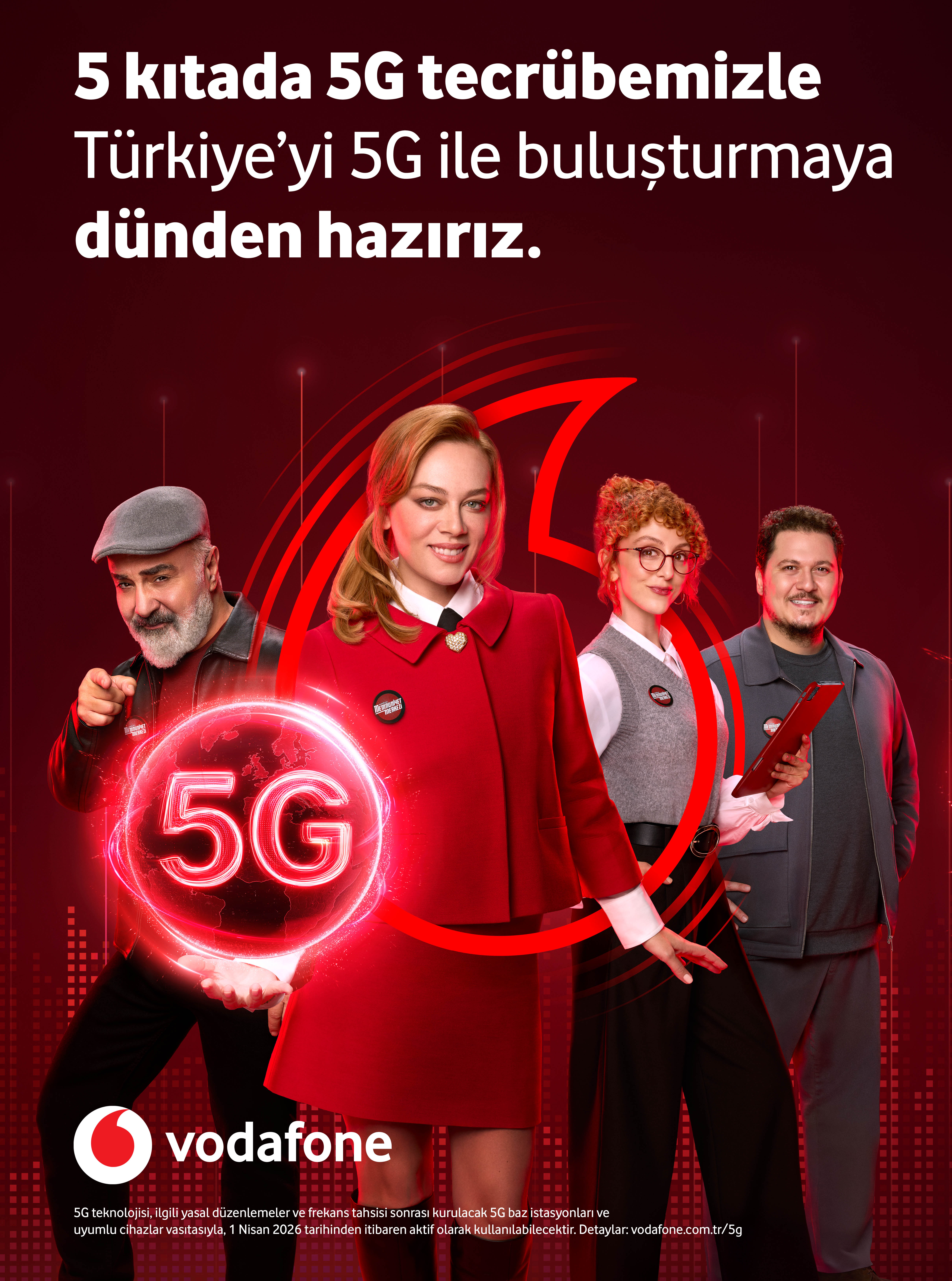 Vodafone 5G - Demet Evgar